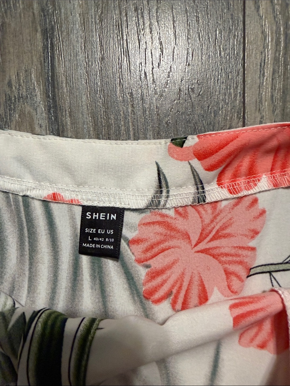 SHEIN Coral Floral Spaghetti-Strap Maxi Dress - Picture 3 of 8